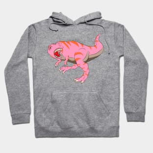 Pink T-Rex Hoodie